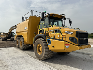 Bell B30E dust suppression unit Front